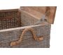 Coffre en poelet blanchi (Lot de 2) - AUB-2170