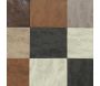 Coffre pouf pliable en polyuréthane patchwork Helsinki - 6