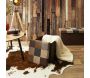 Coffre pouf pliable en polyuréthane patchwork Helsinki - THE HOME DECO FACTORY