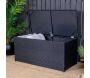 Coffre de rangement extérieur en résine tressée London - VENTURE HOME