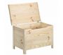 Coffre de rangement en pin 85L - 62,82