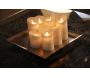 Coffret 3 bougies à LED parfumées avec télécommande - AUBRY GASPARD