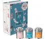 Coffret 3 bougies Sweet candles