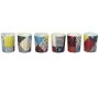 Coffret de 6 bougies parfumées Patchwork - 13,90