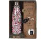 Coffret bouteille isotherme 50 cl avec mousqueton