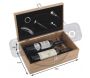 Coffret pour 2 bouteilles de vin avec accessoires - AUBRY GASPARD
