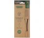Coffret 4 fourchettes en bambou réutilisable Green attitude - 1,90