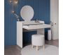 Coiffeuse avec miroir et rangements Tiana - 6