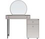 Coiffeuse avec miroir et rangements Tiana - 249