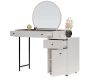 Coiffeuse avec miroir et rangements Tiana - 5