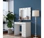 Coiffeuse avec rangements en aggloméré Bonnie - 7