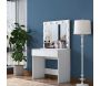 Coiffeuse avec rangements er miroir Beauty - 8