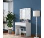 Coiffeuse avec rangements er miroir Beauty - 8