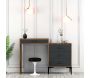 Coiffeuse avec tiroirs en aggloméré Lizbon - HANAH HOME