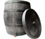 Récupérateur d'eau de pluie en polyéthylène avec robinet chromé Barrel - ROT-0129