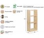 Colonne en pin Gala - AST-0122