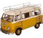 Combi Wolkswagen en fer jaune