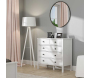 Commode en aggloméré Frannie - HANAH HOME