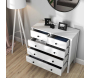 Commode en aggloméré Frannie - ASI-2288