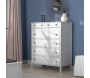 Commode en aggloméré Frannie - HANAH HOME