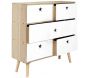 Commode bicolore pour enfants Like a star - 119