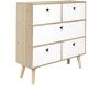 Commode bicolore pour enfants Like a star