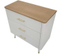 Commode en bois de frêne Matera 78 x 37 x 80 cm - 5