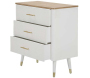 Commode en bois de frêne Matera 78 x 37 x 80 cm - 6