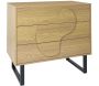 Commode en mdf et métal Calypso - CMP-5205