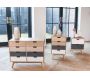 Commode en bois de paulownia 8 tiroirs Snap - LEITMOTIV