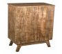 Commode en bois recyclé et métal - 559