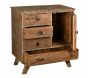 Commode en bois recyclé et métal - AUB-4240