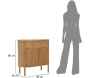 Commode en bois de sapin Gothenburg 81 x 46 x 82 cm - MAU-0849