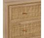 Commode en bois 3 tiroirs Bali - 6