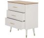Commode en bois 3 tiroirs Matera 78 x 37 x 80 cm - 5