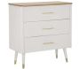 Commode en bois 3 tiroirs Matera 78 x 37 x 80 cm