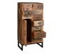 Commode haute en bois recyclé et métal - AUBRY GASPARD