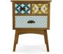 Commode 2 tiroirs en bois Aqua - VER-0168
