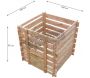 Composteur en bois de douglas naturel - CIH-0140