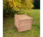 Composteur de jardin en bois Douglas du Morvan PEFC - SAUVEGARDE58