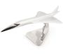 Concorde en aluminium 46 x 17.5 x 21.25 cm
