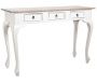 Console 120cm en bois avec tiroirs
