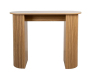 Console en bois lamé arrondie - 7