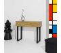 Console en mdf et métal Calypso - 6