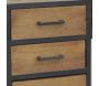 Console en bois recyclé et métal - 345
