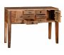 Console en bois recyclé et métal - AUB-4233