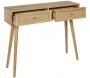 Console en bois et rotin Bali - 136