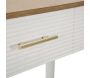 Console en bois avec tiroirs Matera 107 x 37 x 80 cm - 7