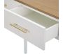 Console en bois avec tiroirs Matera 107 x 37 x 80 cm - 8