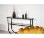 Console design en acier et verre Wavy - 7